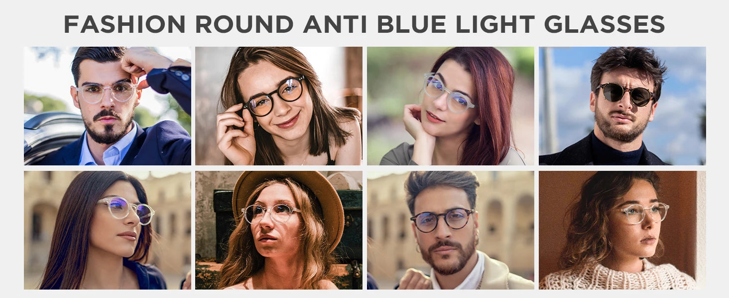 ZENOTTIC 2025 Retro Reading Glasses Anti Blue Light Blocking Readers Fashion Lightweight Eyeglasses Women Men Diopter 0 to 4.0
