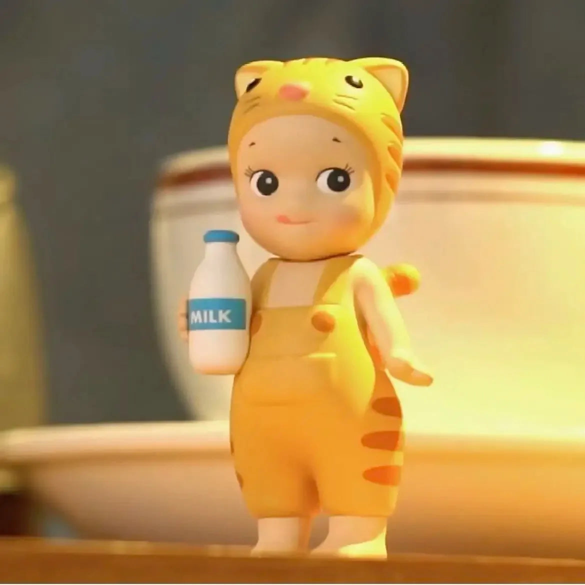 -Sonnny Angel 20th Anniversary Hippers Blind Box Animal Cat Life Series Anime Figures Ornaments Dolls Fans Toy Set For Kids Gift