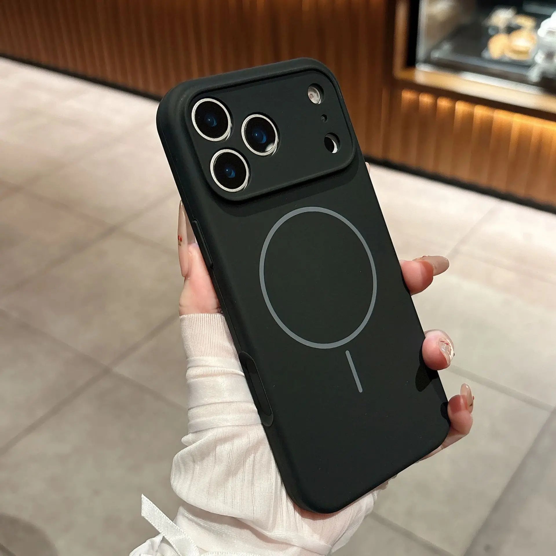 Liquid Silicone Phone Case For Magsafe For iPhone 17 16 15 14 13 Pro Max Air Plus Cases Magnetic Wireless Charging Soft Cover