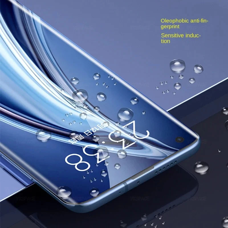 Fingerprint Unlock Full Glue 0.2mm Tempered Glass For Samsung Galaxy S25 S24 S23 S22 S21 S20 Plus Note 20 Ultra Screen Protector