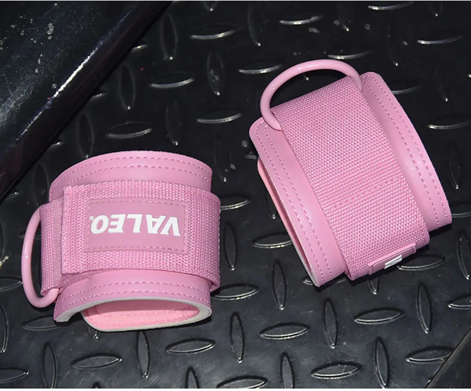 LOOGDEEL Resistance Bands Set Ankle Straps Adjustable Foot Support Padded Cuff Ankle Weight Leg Training Brace Yoga Sport Tool