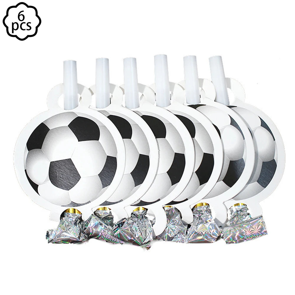 Soccer Theme party decoration plates cups tablecloth supplies kids boys Football theme birthday party decoration drinking straws
