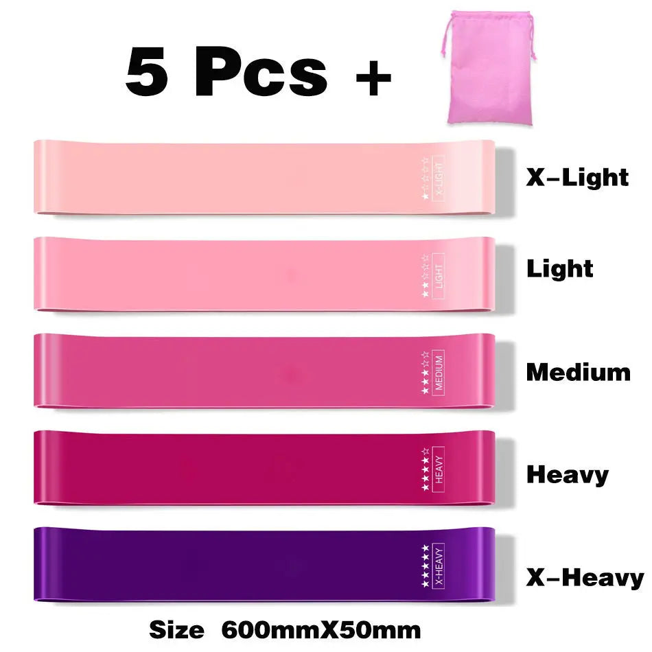 Fitness Elastic Resistance Bands Home Training Yoga Sport Resistance Bands Stretching Pilates Workout Gym Equipment Stretching