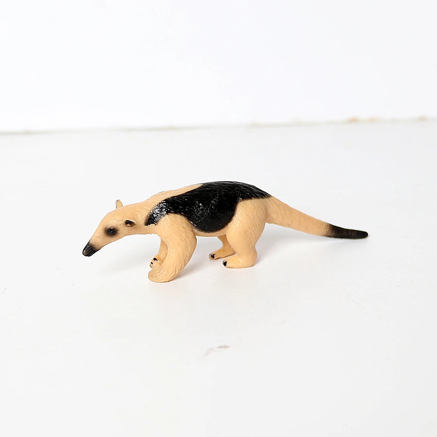 Realistic Woodland Creatures Figurines Toys Raccoon,Beavers ,Badger,Anteater,Platypus Easter Eggs Education Birthday Gift