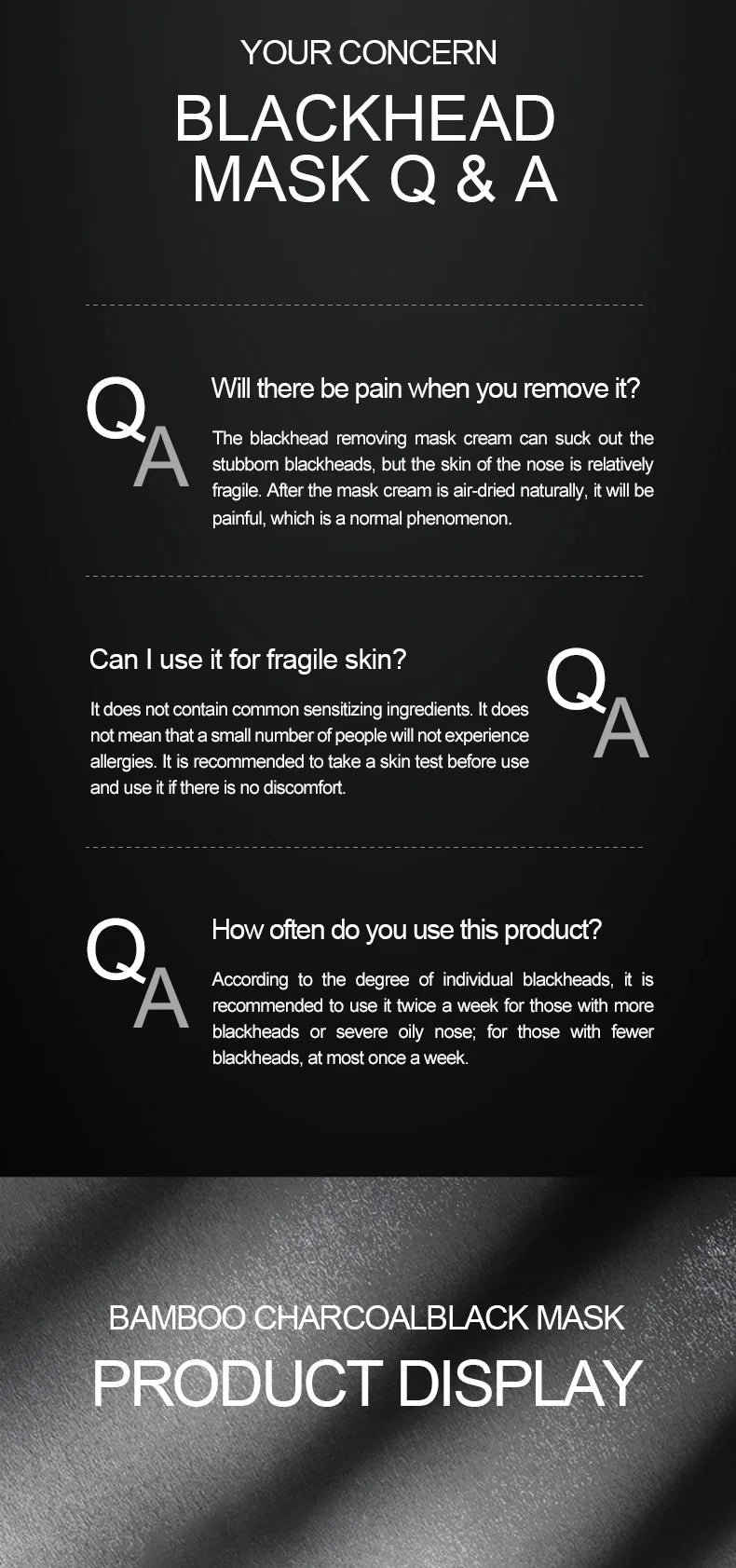 LANBENA Remove Blackhead Mask Deep Cleaning Shrinking Pore Mask  Acne Treatment Skin Improve Rough Skin Brighteing Care Beauty