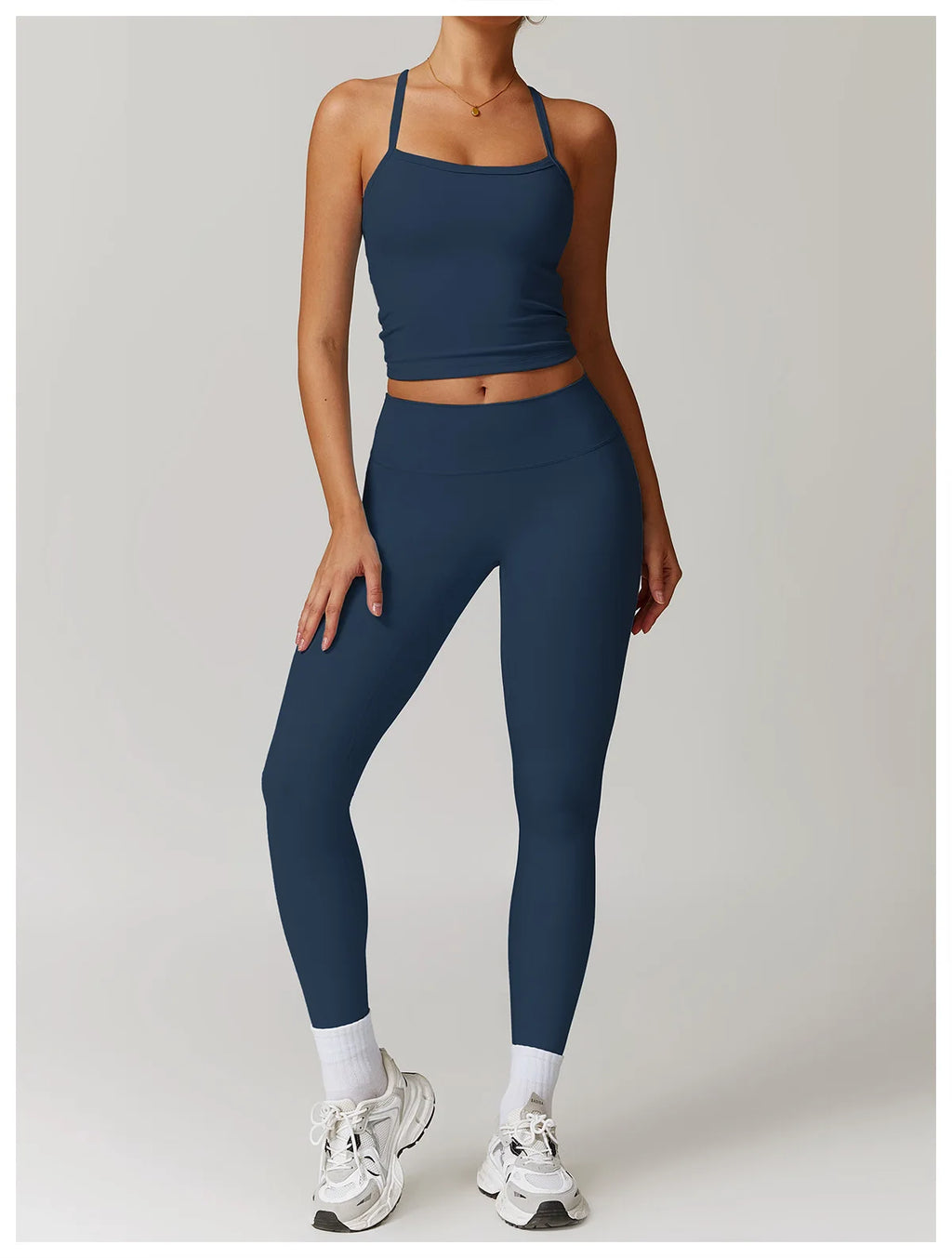 Women Cross Back Yoga Top Breathable Shockproof Sports Vest Fitness Sport Bra With Padded Gym Crop Top Running Active Sportswear