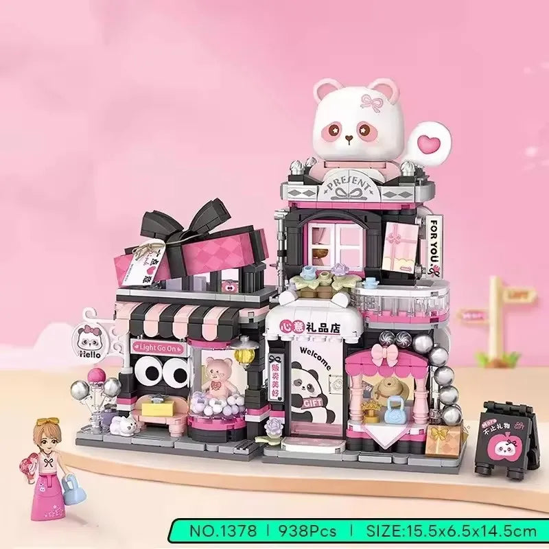 Flowers DIY decoration blocks Home decoration Model Building Blocks toys Assembly Toy Christmas Gift for Children Adult 4811