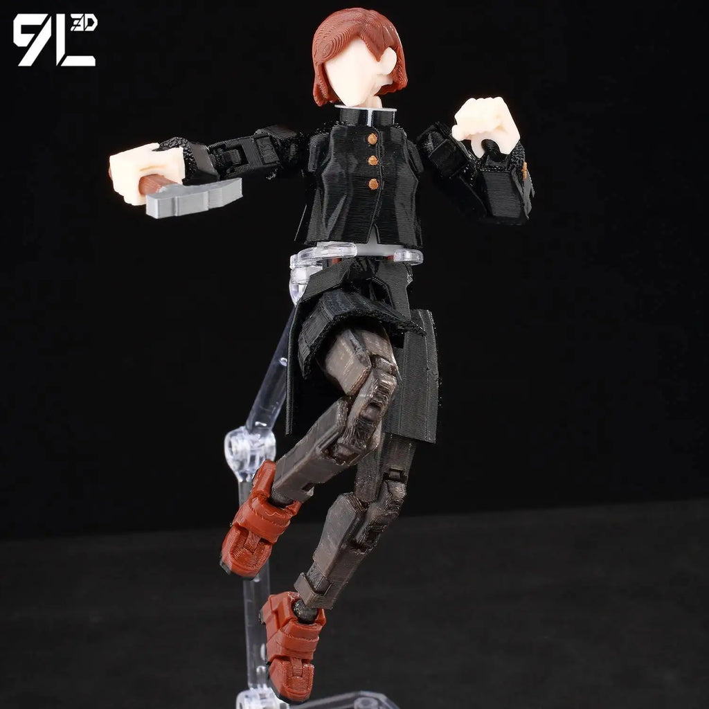 9L3D Printed Anime Jujutsu Kaisen Sukuna Yuji Yuta Satoru Gojo Lucky Dummy 13 Movable Shapeshift Action Figures Mannequin Toys