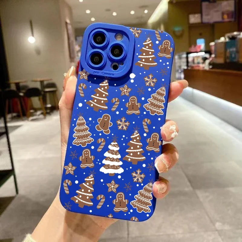 Funny Christmas Tree Phone Case for Xiaomi Redmi Note 14 13 12 Pro Plus 12S 11S 11 10S 10 Redmi 12C 13C 14C 4G Shockproof Cover