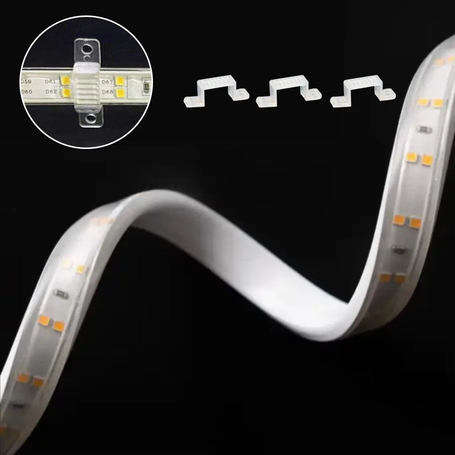 220V Led Strip 1-30m With Eu Plug 2835 Flexible Ribbon Light Waterproof Led Tape for Home Kitchen Outdoor Garden Decor Lighting