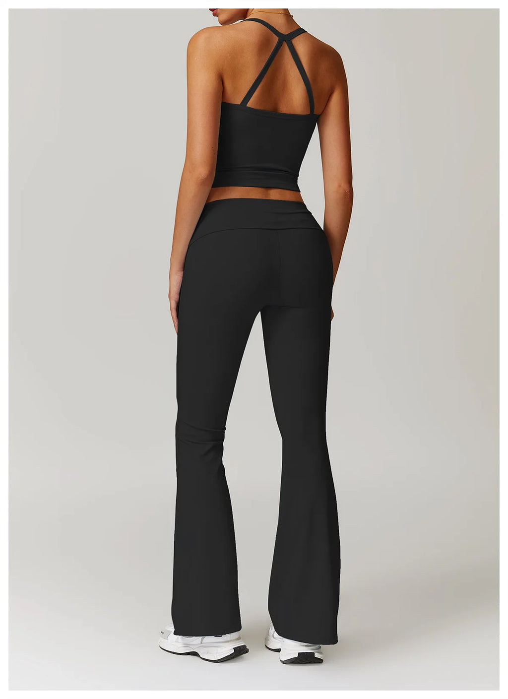 Women Cross Back Yoga Top Breathable Shockproof Sports Vest Fitness Sport Bra With Padded Gym Crop Top Running Active Sportswear