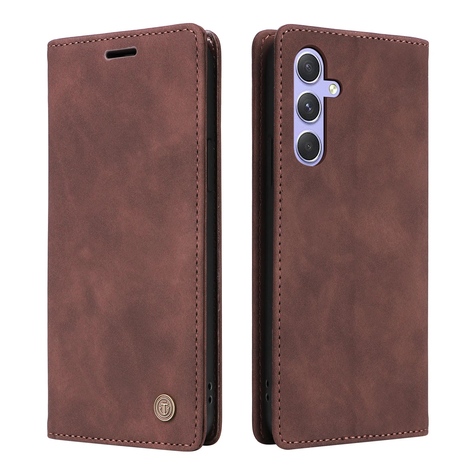 Luxury Leather Wallet Phone Case For Coque Samsung Galaxy A56 A36 A26 A16 A55 A35 A25 A15 A05 A05S A07 A17 Flip Book Cover Funda
