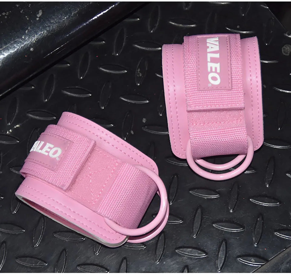 LOOGDEEL Resistance Bands Set Ankle Straps Adjustable Foot Support Padded Cuff Ankle Weight Leg Training Brace Yoga Sport Tool