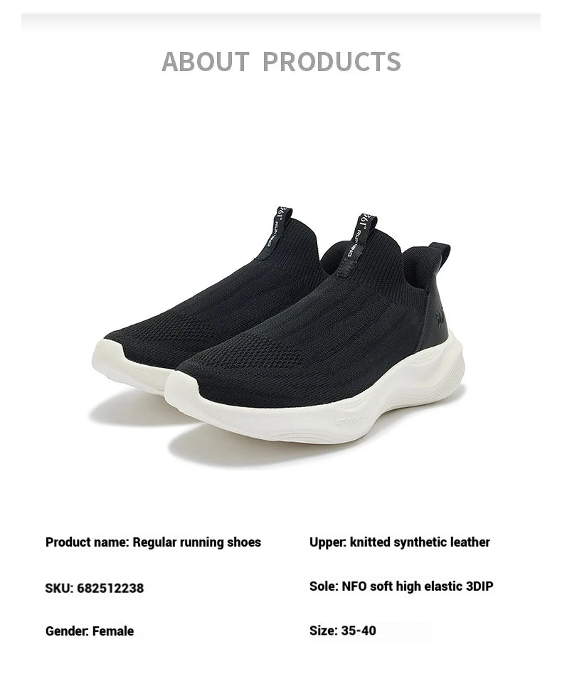 361 Degrees Women Running Shoes Spring New Mesh Thick Bottom Rebound Casual Shock-absorber Durable Female Sneaker 682512238