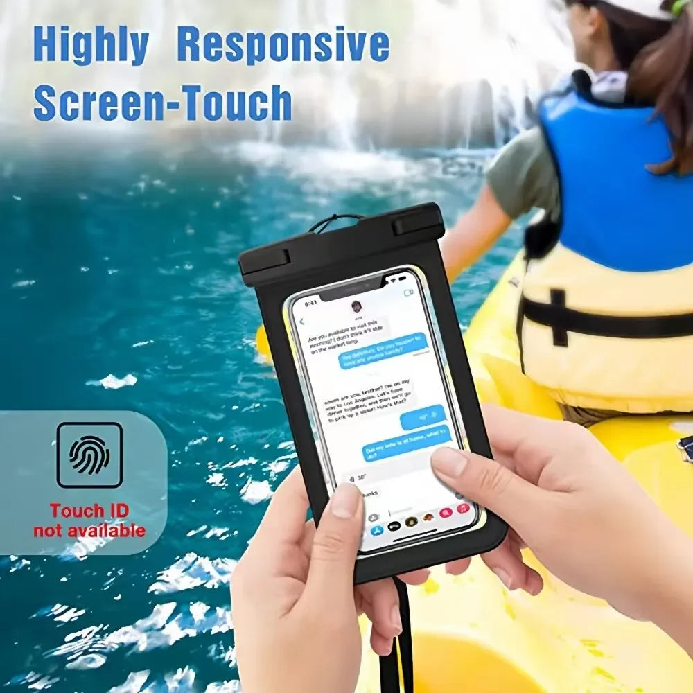 IPX8 waterproof universal phone cases water proof bag swim phone protector pouch PV cover for iPhone 15 14 Samsung Oppo Vivo