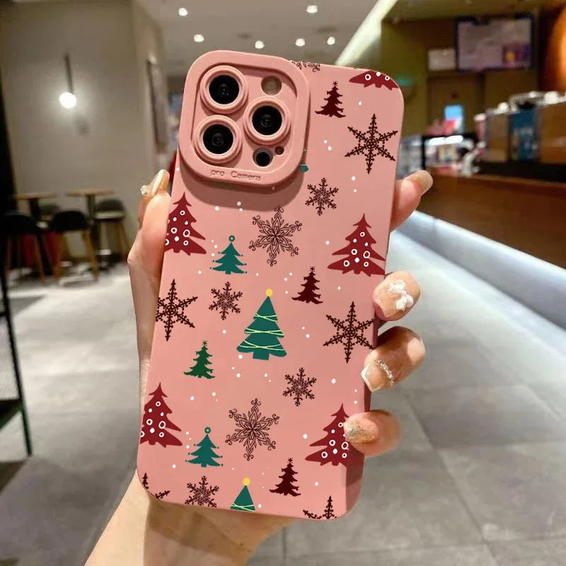 Funny Christmas Tree Phone Case for Xiaomi Redmi Note 14 13 12 Pro Plus 12S 11S 11 10S 10 Redmi 12C 13C 14C 4G Shockproof Cover