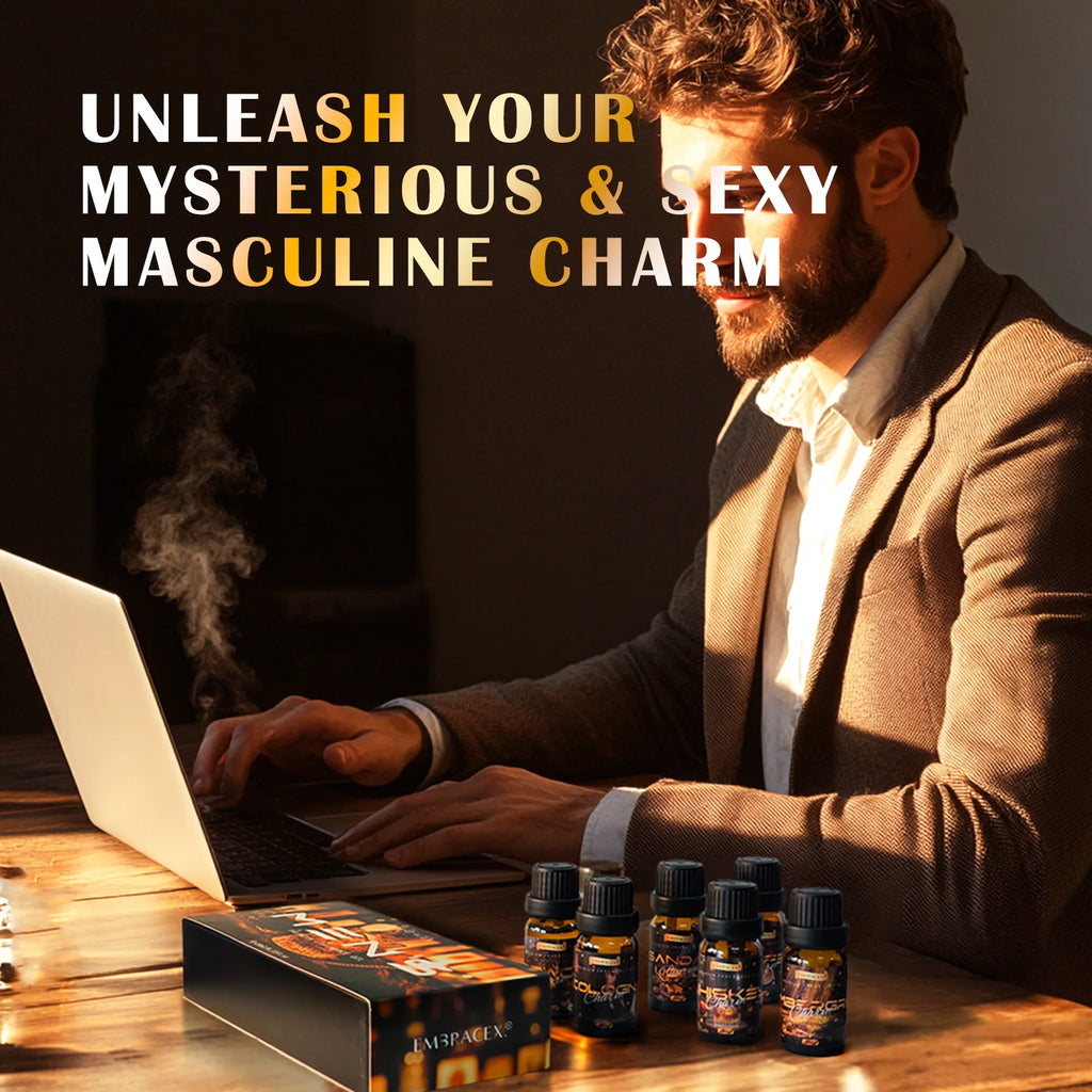 10ml Tobacco Essential Oil Men'S Essential Oils Perfume oils Bathing DIY Candle/Soap Skincare Haircare Gifts For Father/Husband