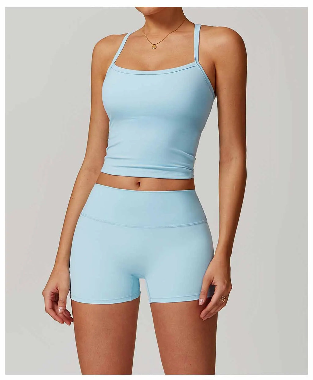 Women Cross Back Yoga Top Breathable Shockproof Sports Vest Fitness Sport Bra With Padded Gym Crop Top Running Active Sportswear