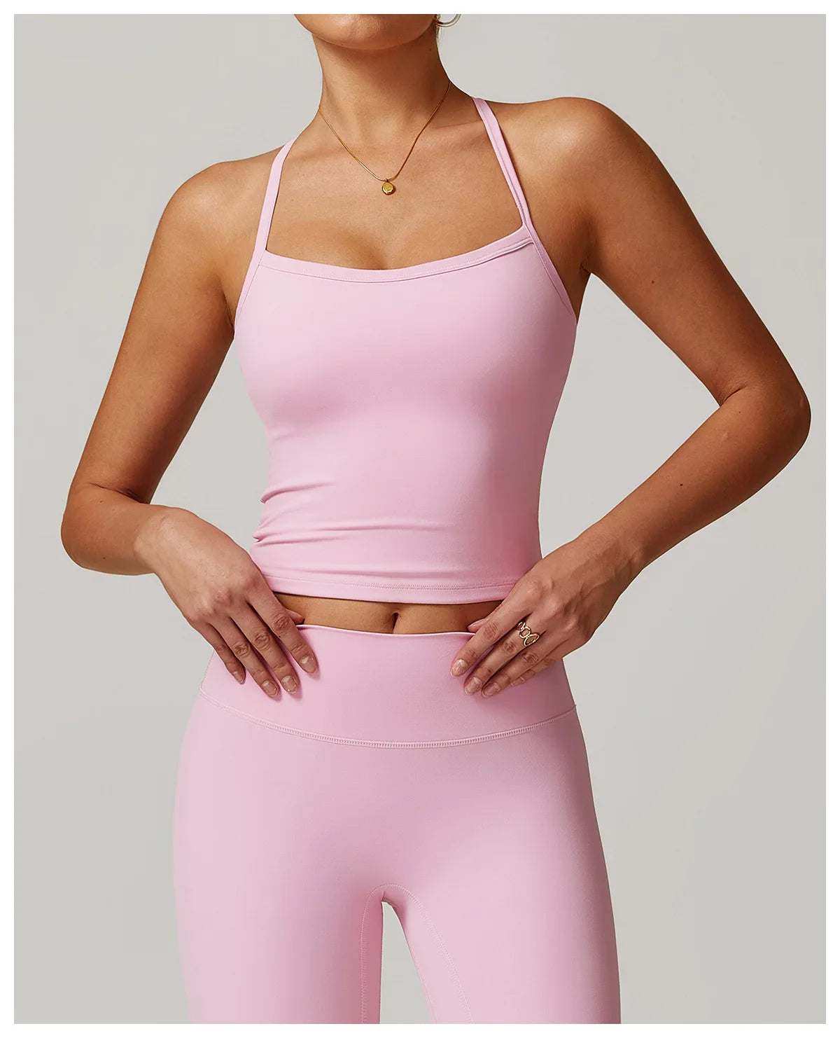 Women Cross Back Yoga Top Breathable Shockproof Sports Vest Fitness Sport Bra With Padded Gym Crop Top Running Active Sportswear