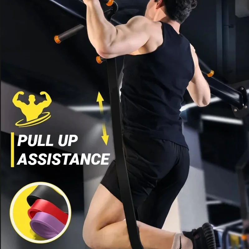 Workout Pilates Latex Resistance Band Exercise Elastic For Sport Strength Pull Up Assist Heavy Duty Fitness Equipment Tough Pull