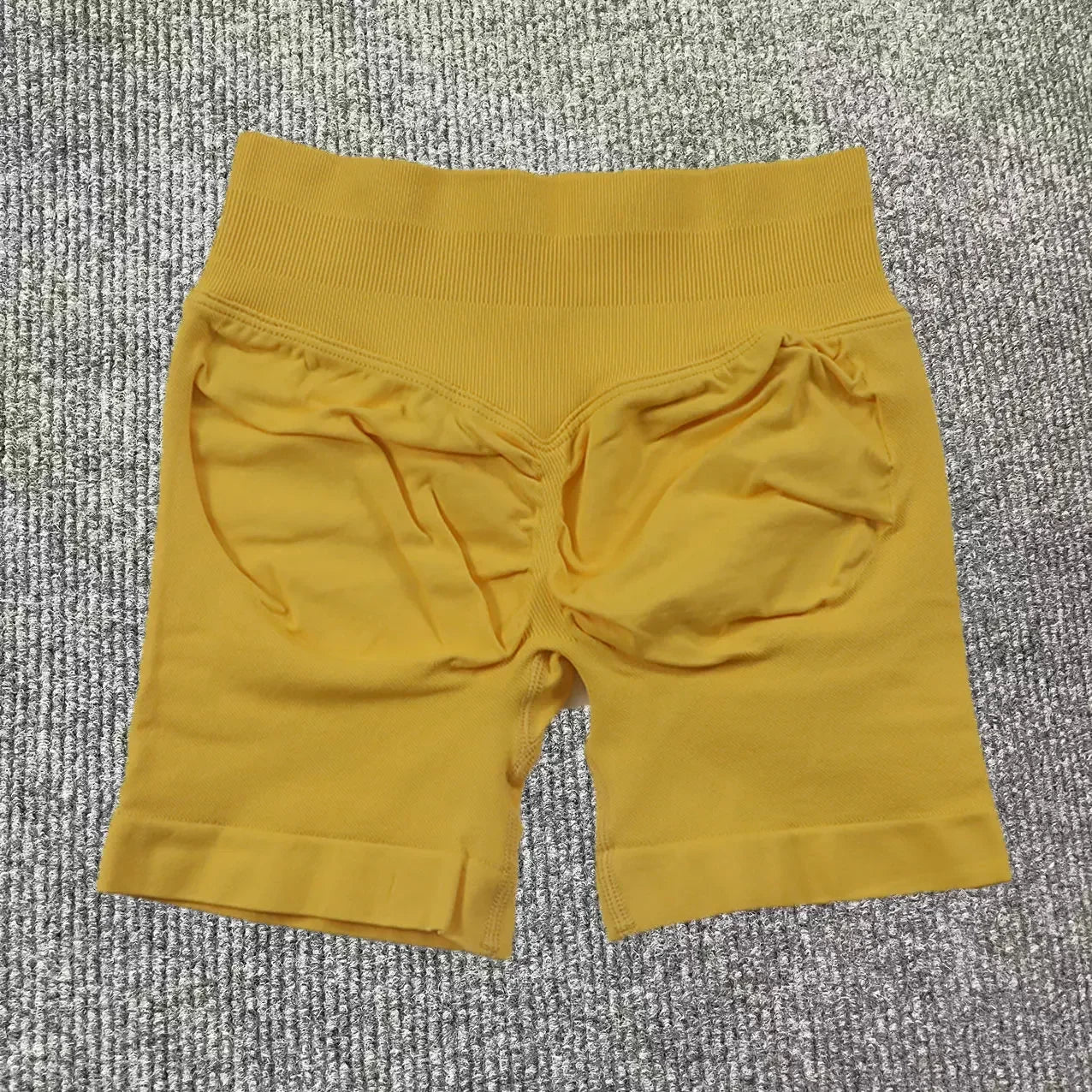 DFyoga impact Shorts  Low Waist Seamless Shorts Scrunch Bum Gym Shorts Workout Biker Short Stretch Fitness Clothing