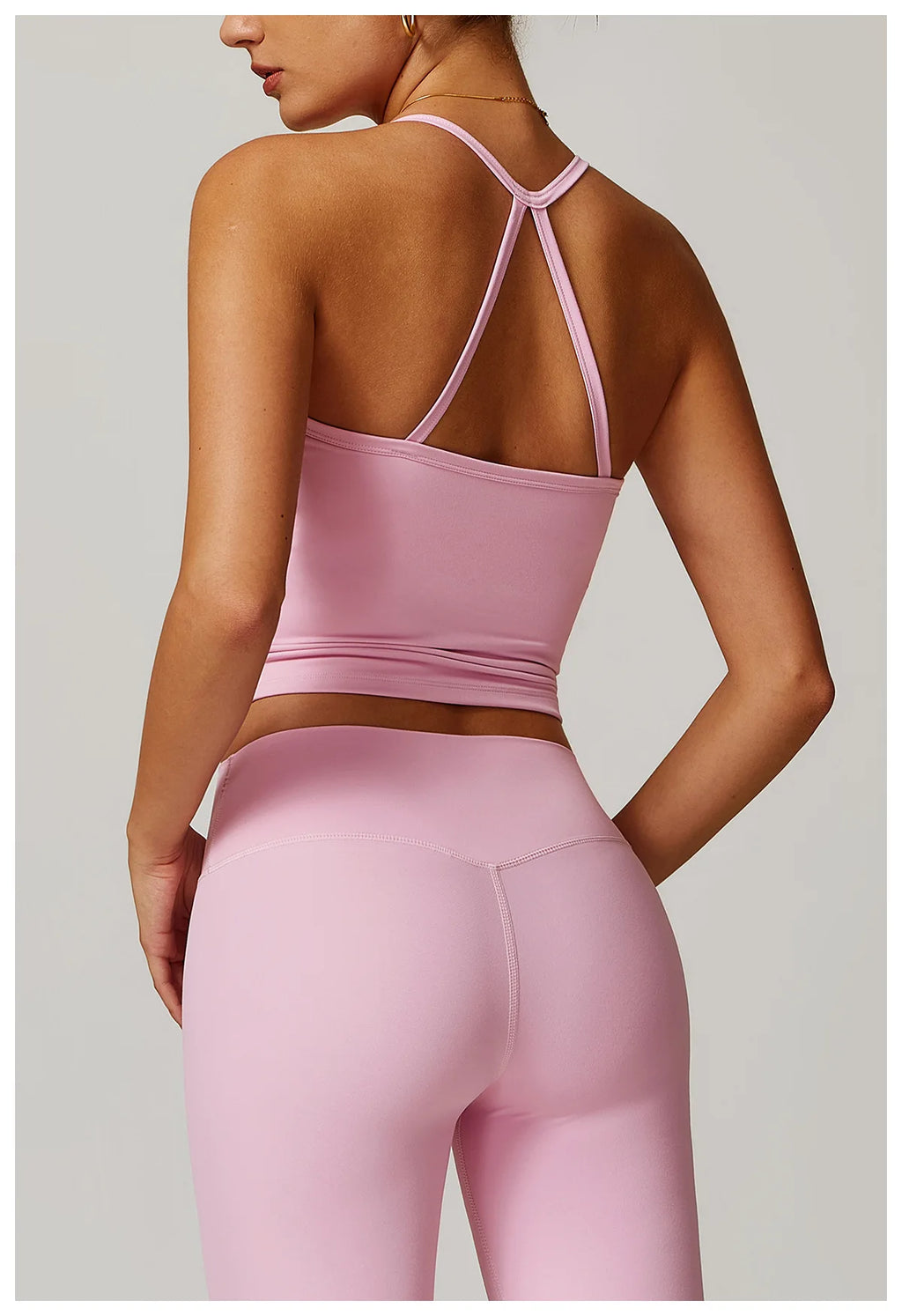 Women Cross Back Yoga Top Breathable Shockproof Sports Vest Fitness Sport Bra With Padded Gym Crop Top Running Active Sportswear