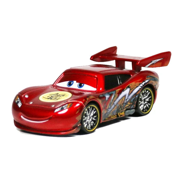 Disney Pixar Cars 2 3 Toys Lightning McQueen Truck Uncle Mack 1:55 Diecast Mater Piston Cup Fritter Frank Model Child Kids Gifts