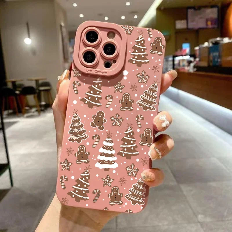 Funny Christmas Tree Phone Case for Xiaomi Redmi Note 14 13 12 Pro Plus 12S 11S 11 10S 10 Redmi 12C 13C 14C 4G Shockproof Cover