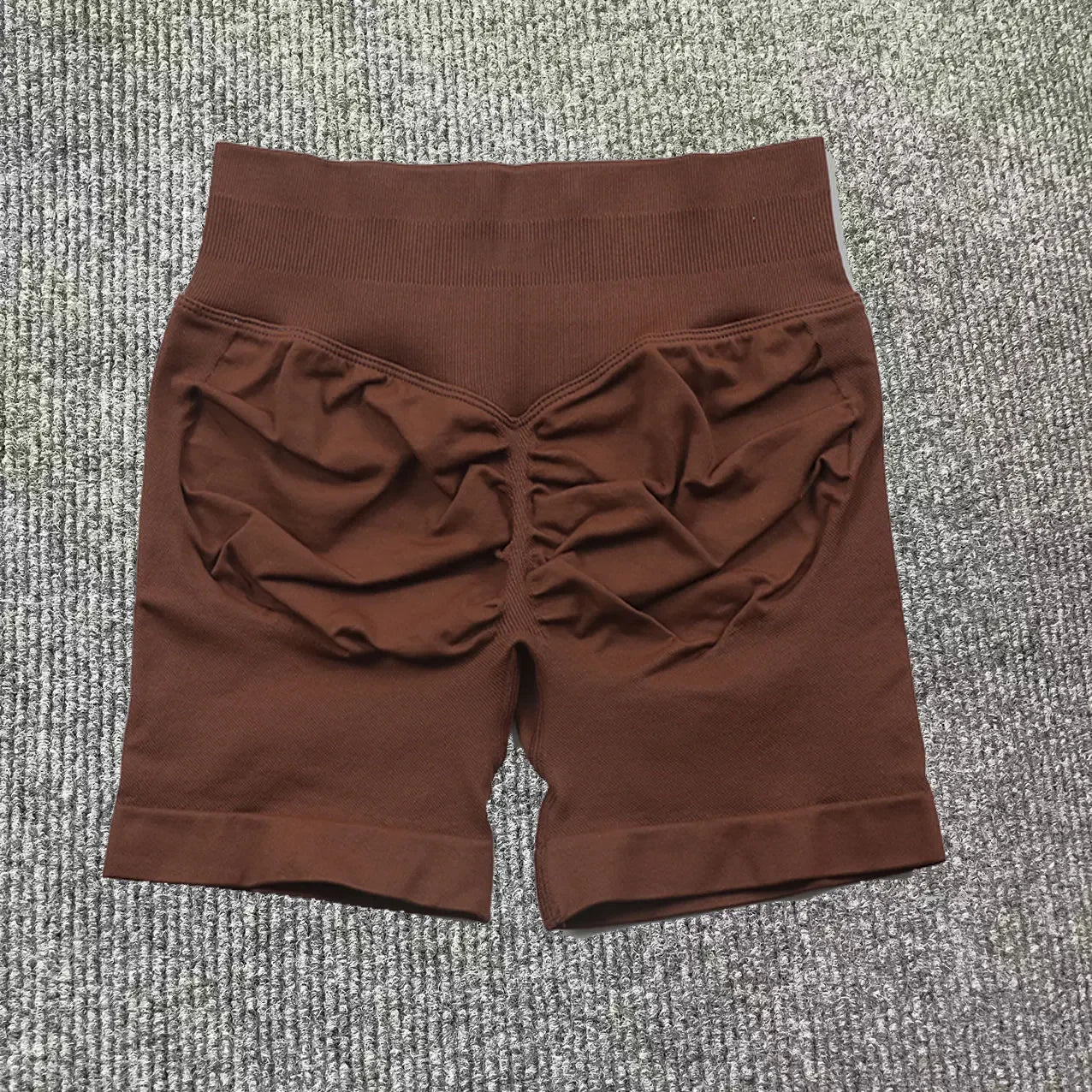 DFyoga impact Shorts  Low Waist Seamless Shorts Scrunch Bum Gym Shorts Workout Biker Short Stretch Fitness Clothing