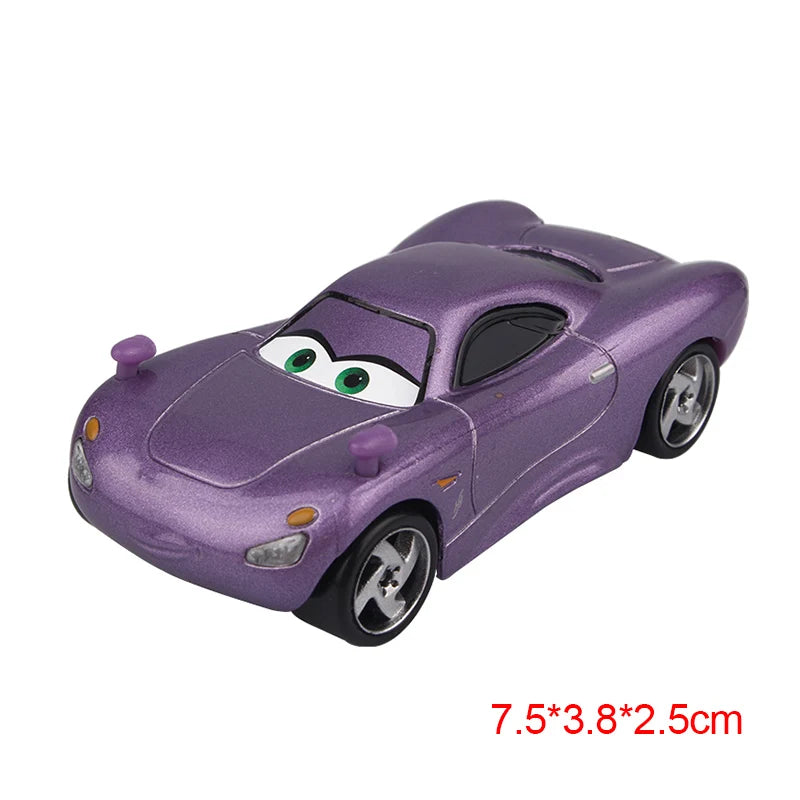 Mini Cars Disney Pixar Cars Toys Lightning McQueen Jackson Storm The King Mater 1:55 Diecast Metal Alloy Model Toys Kids Gifts