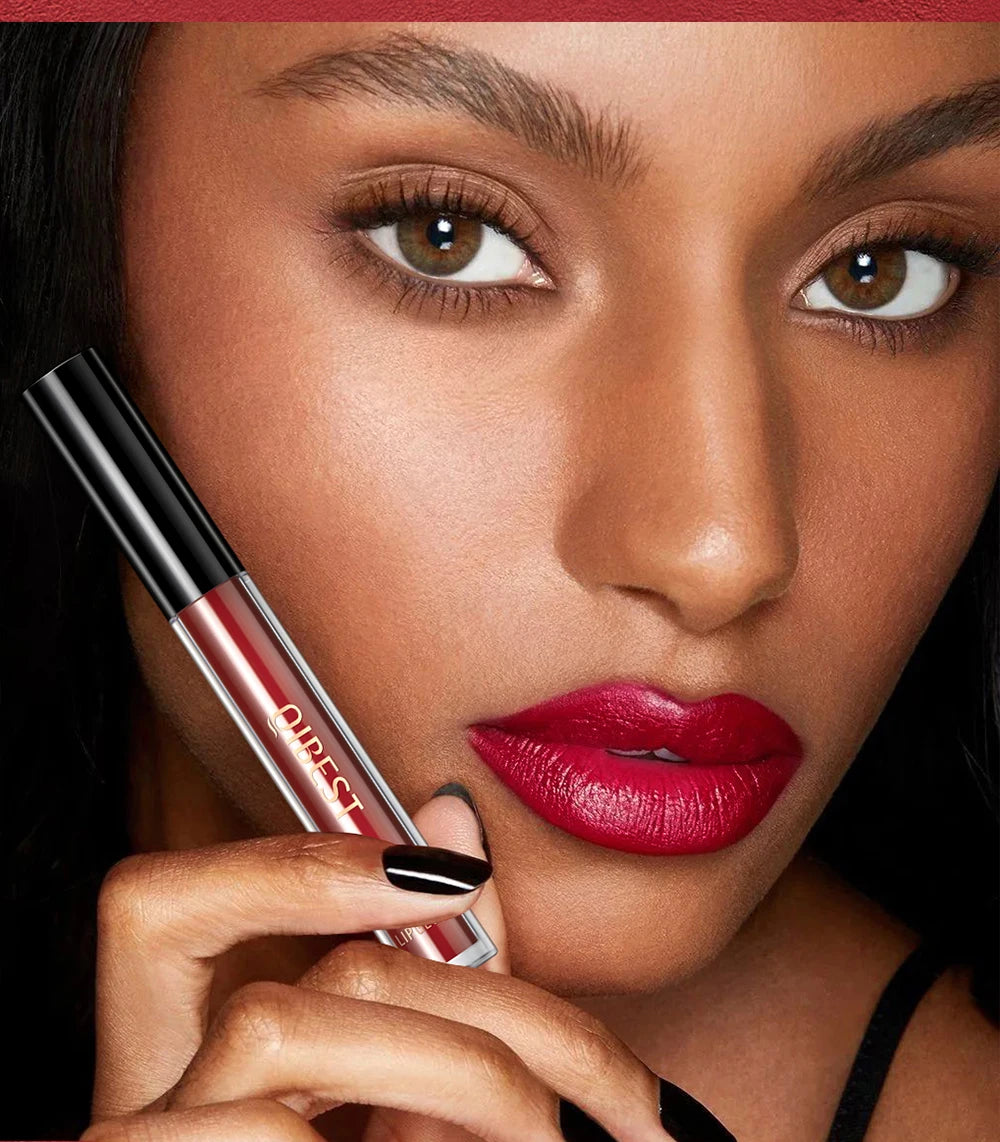 3pcs Matte Liquid Lipstick+Lip Liner Set Lip Glaze Makeup Nude Black Red Velvet Lip Gloss Long Lasting Lip Tint Cosmetics Kits