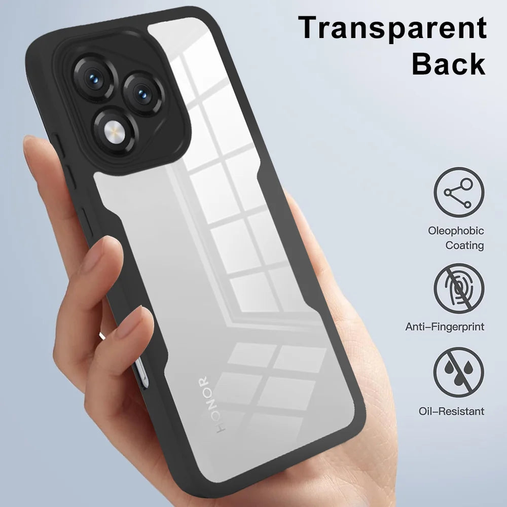 For Honor 400 Lite 5G Case 360 Full Protect Phone Cover For Honor400 Lite Honor400Lite Clear Screen With Silicone Bumper Funda