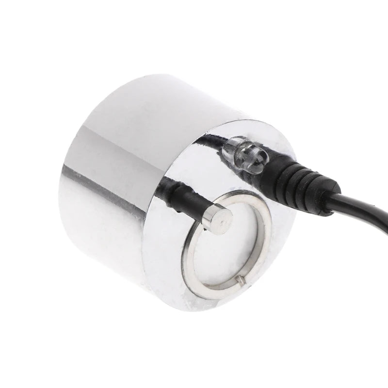 2023 New Maker Fogger Water Fountain Pond Fog Machine Atomizer Air Humidifier with Red LED Light for Office Home Aquarium