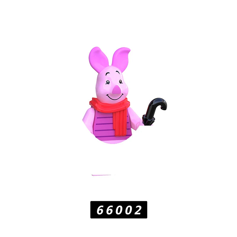 Disney Building Blocks Cartoon Comedy Simpson Family Mini Model Figures Assemble Action Bros Figures Building Blocks Toys