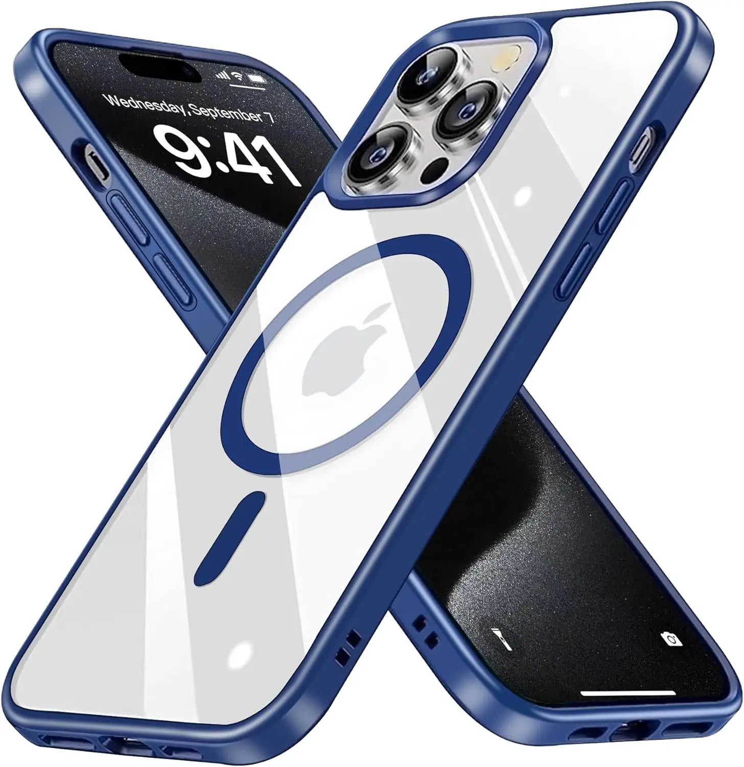 Not Yellowing Case For Magsafe Mag Safe iPhone 15 Pro Max 14 Plus 13 Mini 12 11 X XS XR SE 2022 2020 8 Phone Cover Accessories