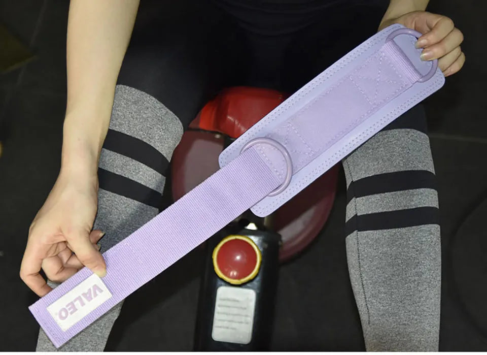 LOOGDEEL Resistance Bands Set Ankle Straps Adjustable Foot Support Padded Cuff Ankle Weight Leg Training Brace Yoga Sport Tool