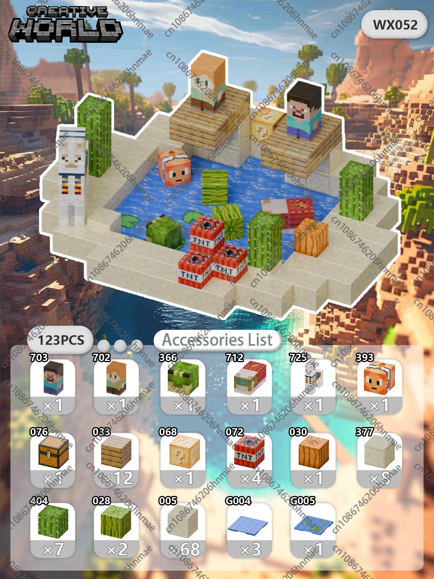 Magnetic Building Blocks Mine World Magnet Cube for Stacking Construction Brick Set Pixel Style Sensory Toys Kid Boys Girls DIY