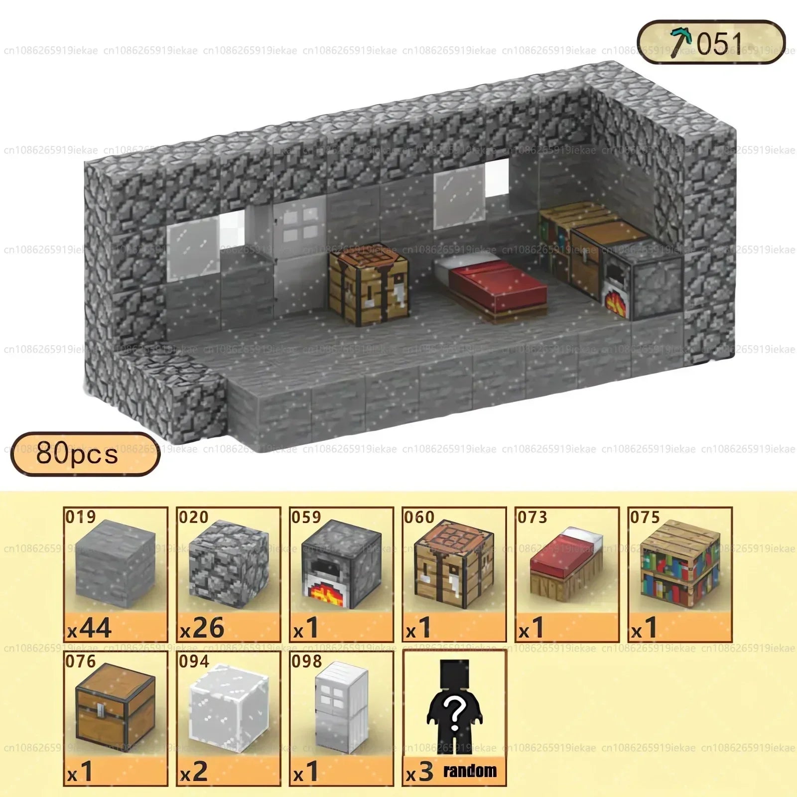 Magnetic Building Blocks Mine World Montessori Educational STEM Sensory Toy for Magnet Cube Kids Boys Girls Ages 3+ DIY Toy Gift