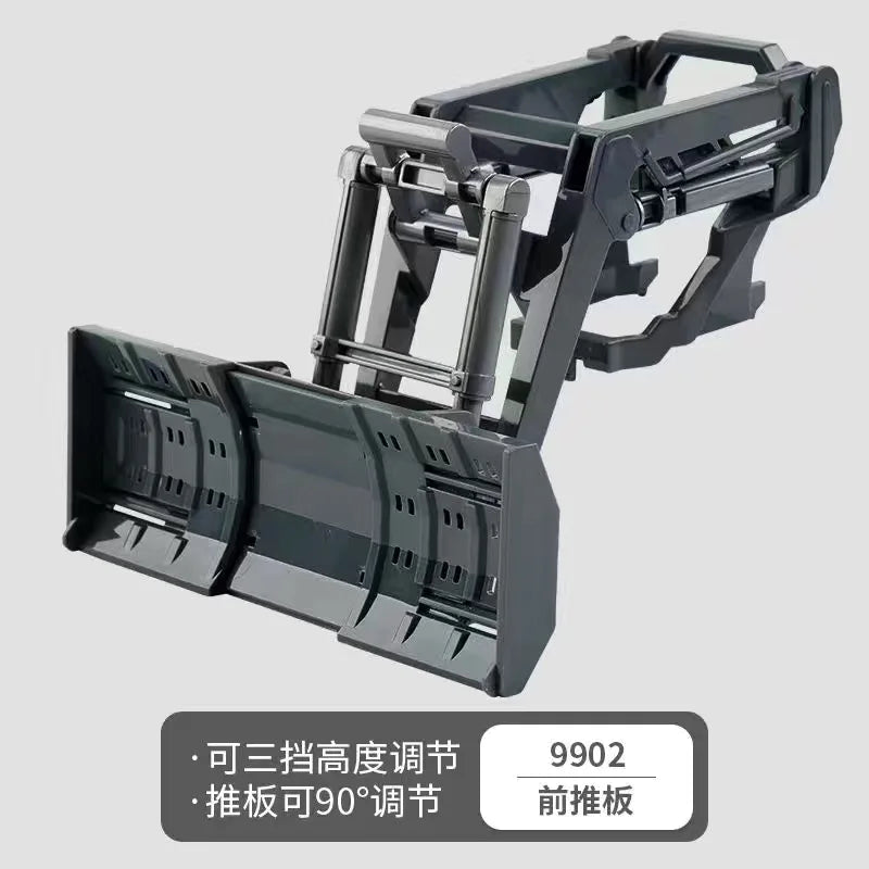 Tractor Toy Car Model Trailer and Accessories Simulation Children's Farmer Car