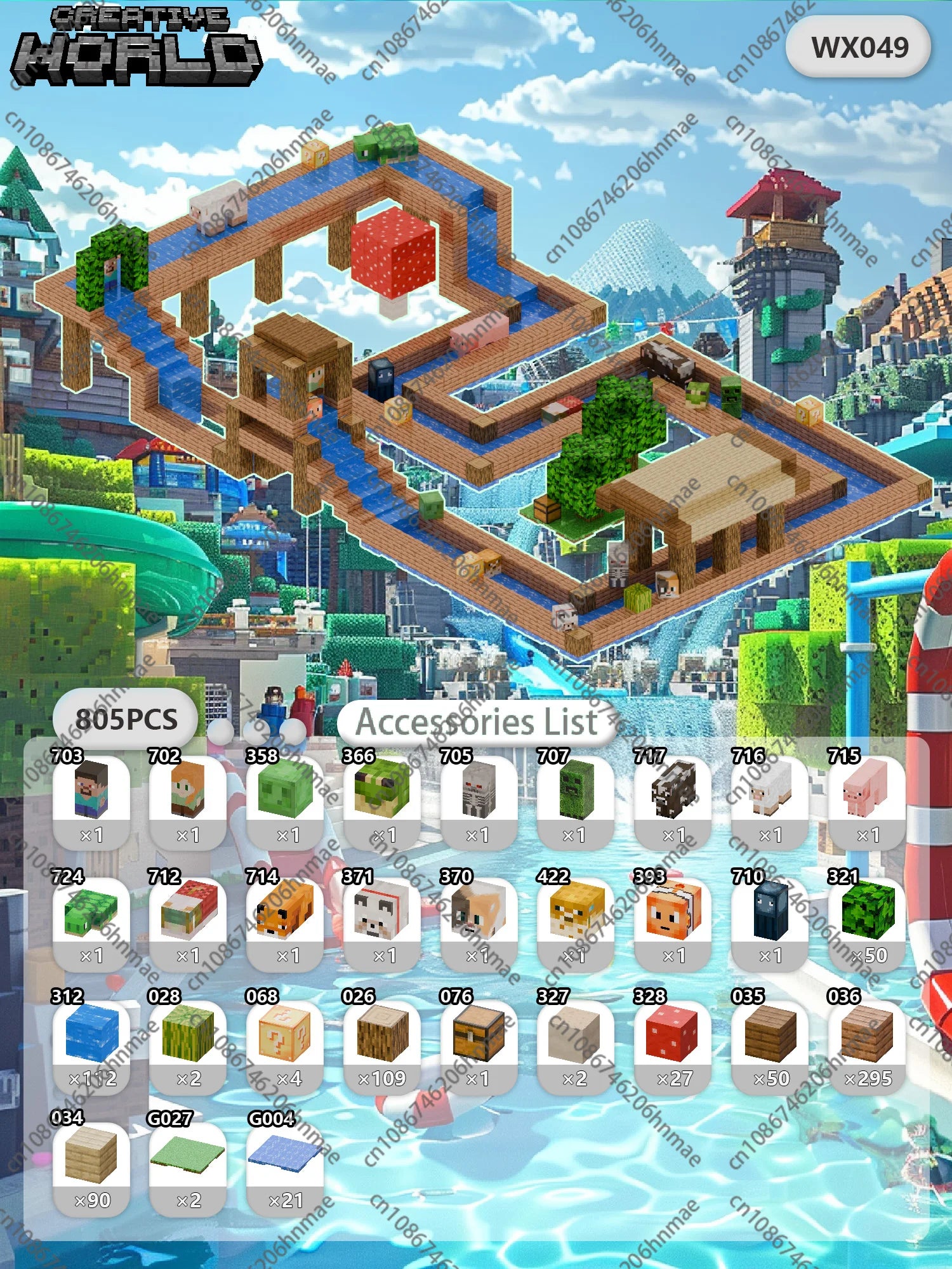 Magnetic Building Blocks Mine World Magnet Cube for Stacking Construction Brick Set Pixel Style Sensory Toys Kid Boys Girls DIY