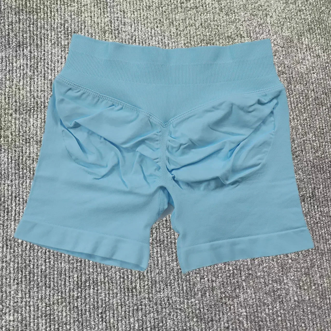 DFyoga impact Shorts  Low Waist Seamless Shorts Scrunch Bum Gym Shorts Workout Biker Short Stretch Fitness Clothing