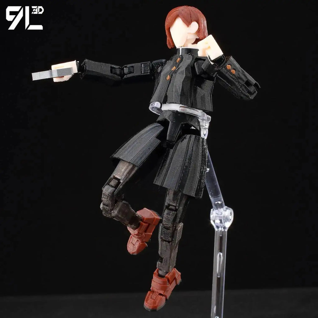 9L3D Printed Anime Jujutsu Kaisen Sukuna Yuji Yuta Satoru Gojo Lucky Dummy 13 Movable Shapeshift Action Figures Mannequin Toys