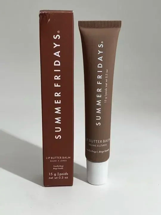 Summer Fridays Lip Balm Moisturizing Mirror Lip Gloss Lip Vanilla Pink Sugar Coffee Cake Smell Lipstick Transparent Oil Makeup