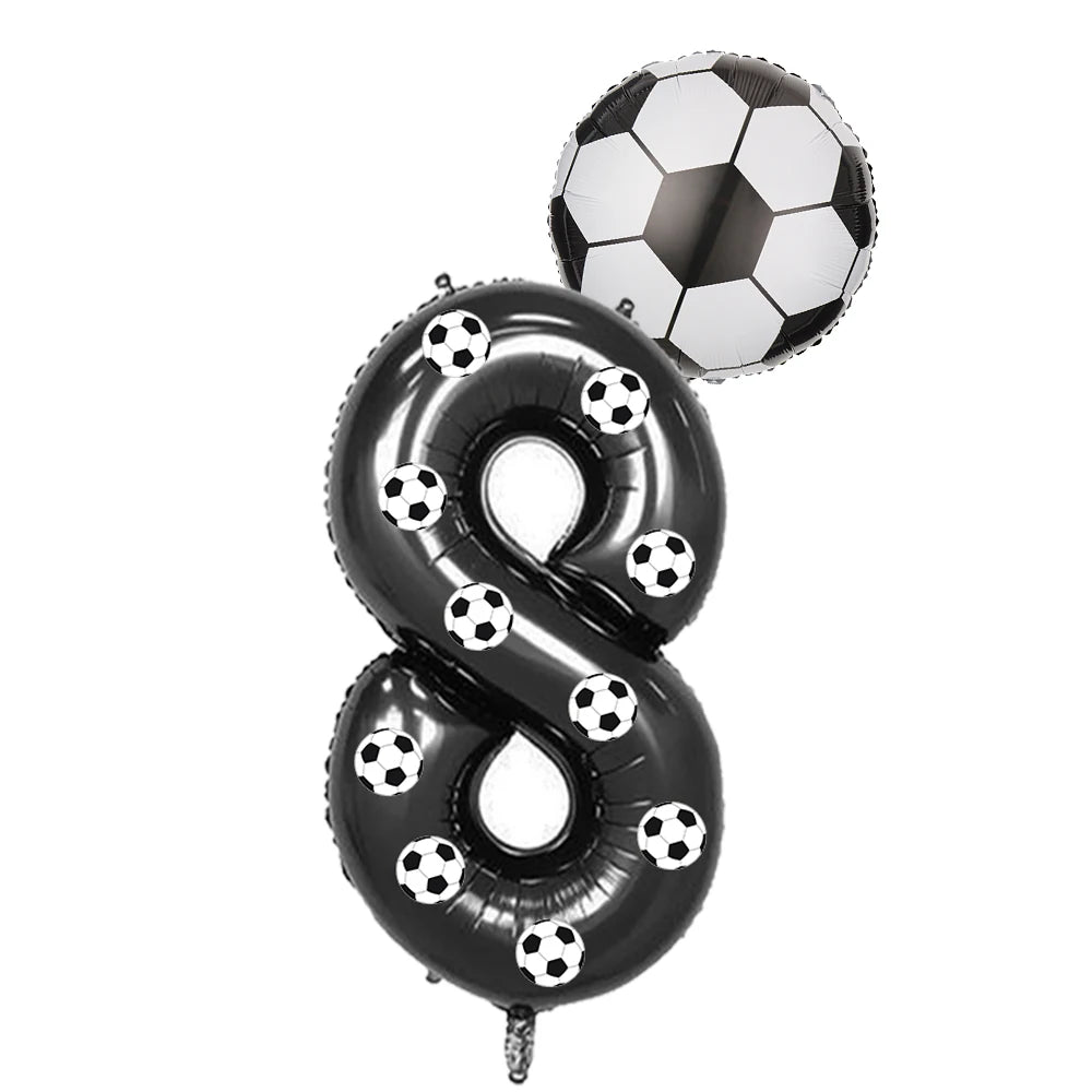 Soccer Theme party decoration plates cups tablecloth supplies kids boys Football theme birthday party decoration drinking straws