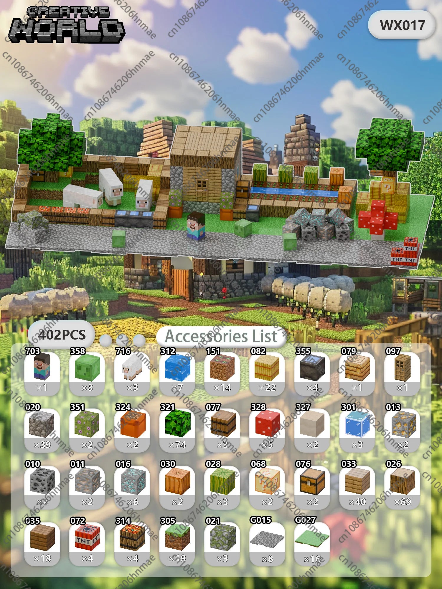 Magnetic Building Blocks Mine World Magnet Cube for Stacking Construction Brick Set Pixel Style Sensory Toys Kid Boys Girls DIY