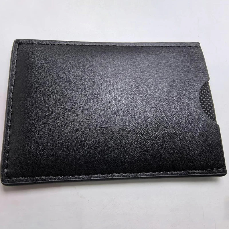 Leather Bat Wallet Personalized Superhero Mask Card Holder Bat ID Heroic Wallet Gift