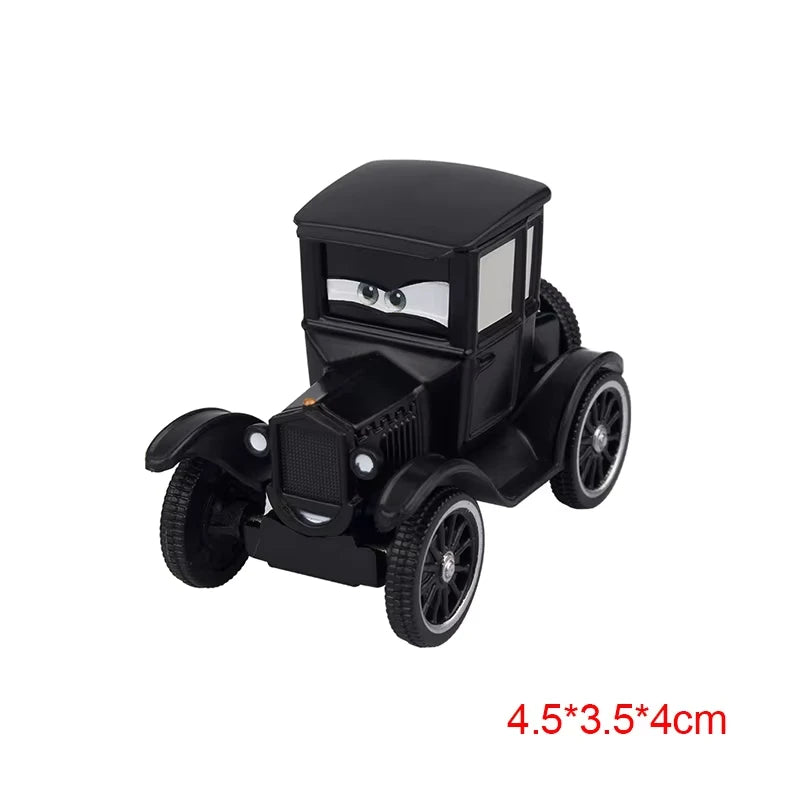 Mini Cars Disney Pixar Cars Toys Lightning McQueen Jackson Storm The King Mater 1:55 Diecast Metal Alloy Model Toys Kids Gifts