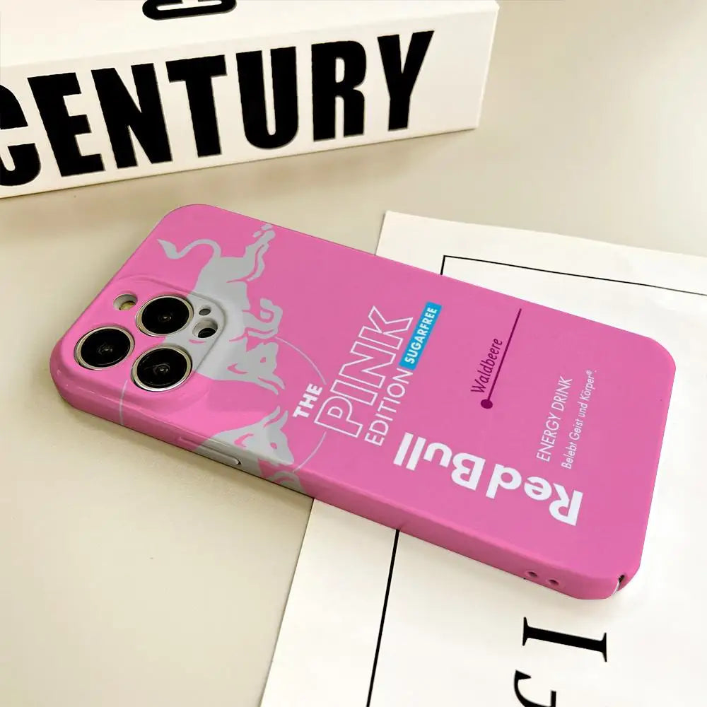 Fashion Red B-bulleS Logo Phone Case For IPhone 17 16 15 14 13 12 11 Plus Pro Max Mini Glossy HD Hard Cover Film Shell