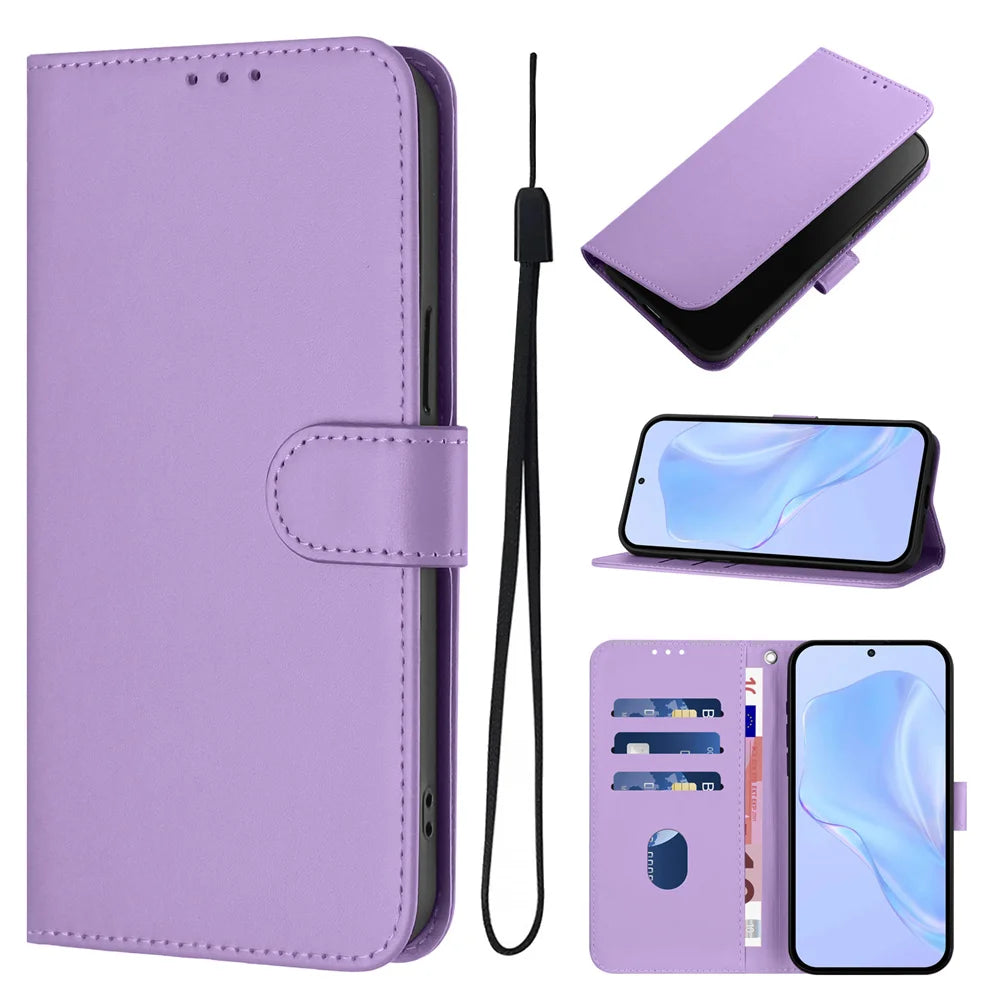 Fundas Honor 400 Smart Case Leather Flip Wallet Book Cover For Coque Huawei Honor 400 Smart LGN-NX1 Magnetic Protect Phone Case