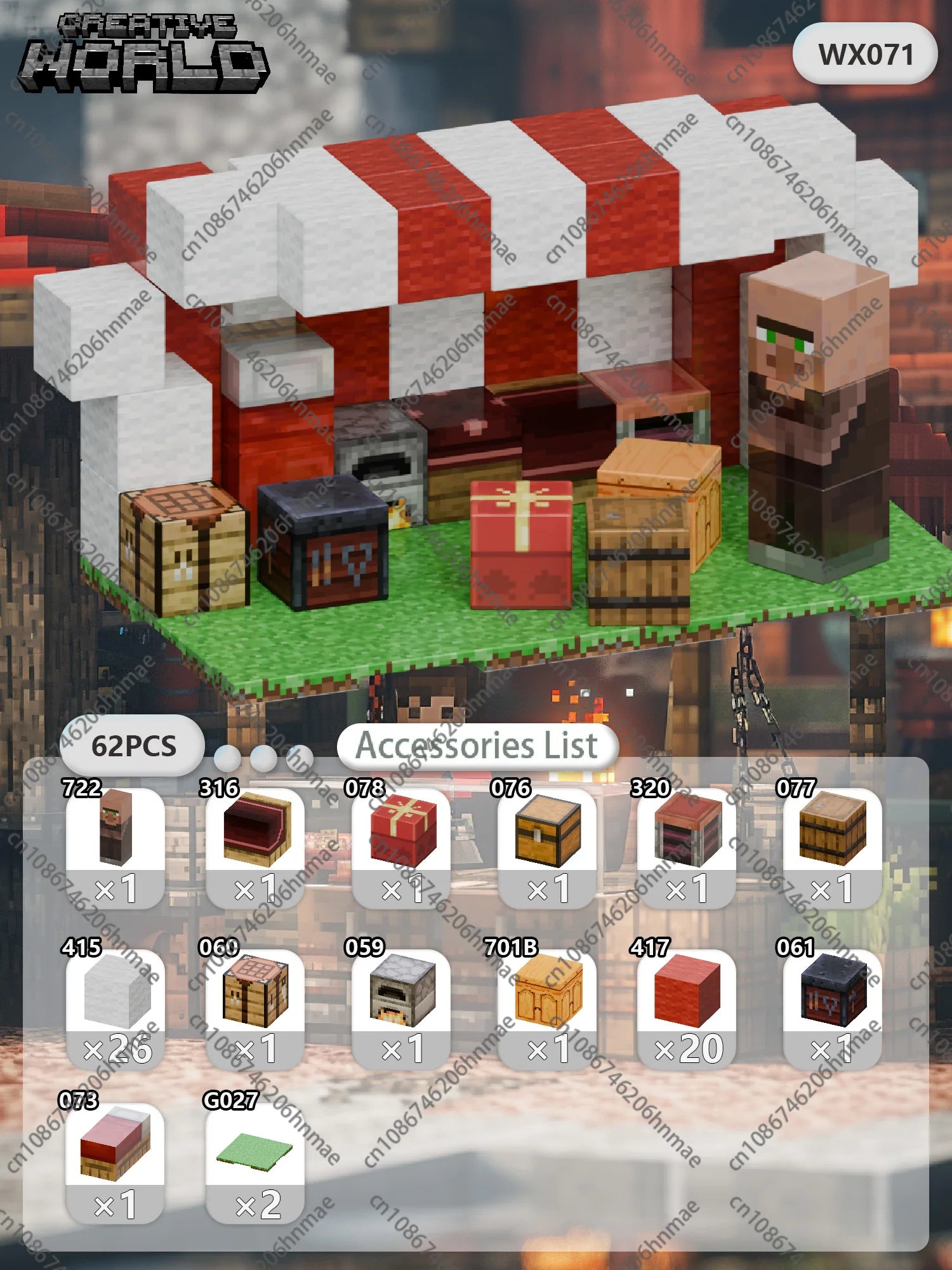 Magnetic Building Blocks Mine World Magnet Cube for Stacking Construction Brick Set Pixel Style Sensory Toys Kid Boys Girls DIY